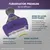 FURMINATOR Brosse toilettage chat grand taille poils longs Violet FURMINATOR Brosse toilettage chat grand taille poils longs Violet