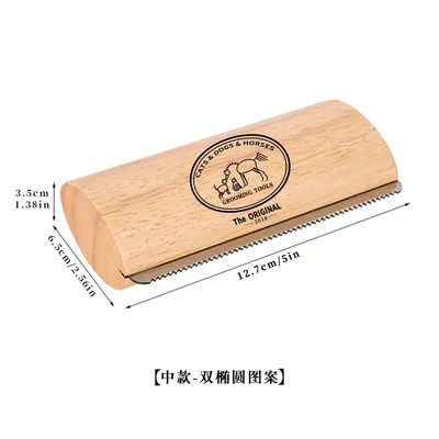 Zoomtopia Brosse de toilettage pour chat chien cheval poils courts longs Zoomtopia Brosse de toilettage pour chat chien cheval poils courts longs