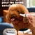 ZooVenture Tondeuse Pattes Animaux - Lames Fixes, Sans Fil