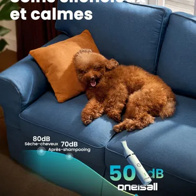 ZooVenture Tondeuse Pattes Animaux - Lames Fixes, Sans Fil