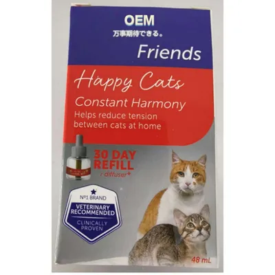 Diffuseur phéromones apaisant pour chats stressés conflits multi-foyers