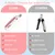 PetTribes Coupe-griffes pour chat Push Scissor PetTribes Coupe-griffes pour chat Push Scissor