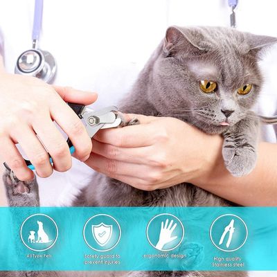 PetTribes-Ongles Animaux, Garde Sécurité + Lime, Toutes Races & Tailles