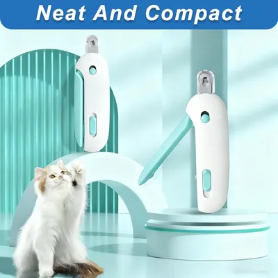 ZooVenture Coupe Ongle Chat Ajustable Bleu ZooVenture Coupe Ongle Chat Ajustable Bleu