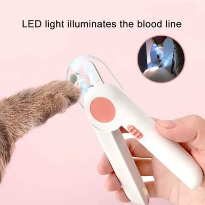 ZooVenture Coupe Ongle Chat LED Bleu ZooVenture Coupe Ongle Chat LED Bleu