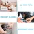 MCBOSON Coupe Ongles Chien Chat cran sécurité lame inoxydable lime