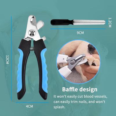 ZooVenture Coupe-Ongles Animaux Lame Acier Sécurité