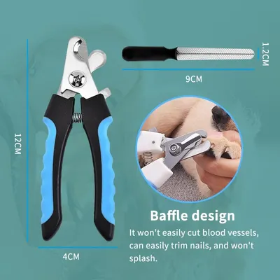 ZooVenture Coupe-Ongles Animaux Lame Acier ZooVenture Coupe-Ongles Animaux Lame Acier