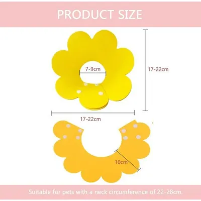 ZooVenture Collier Convalescence Chat Fleur 3P