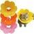 Lot de 3 pieces: Jaune + Orange + Rose