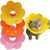 Lot de 3 pieces: Jaune + Orange + Rose