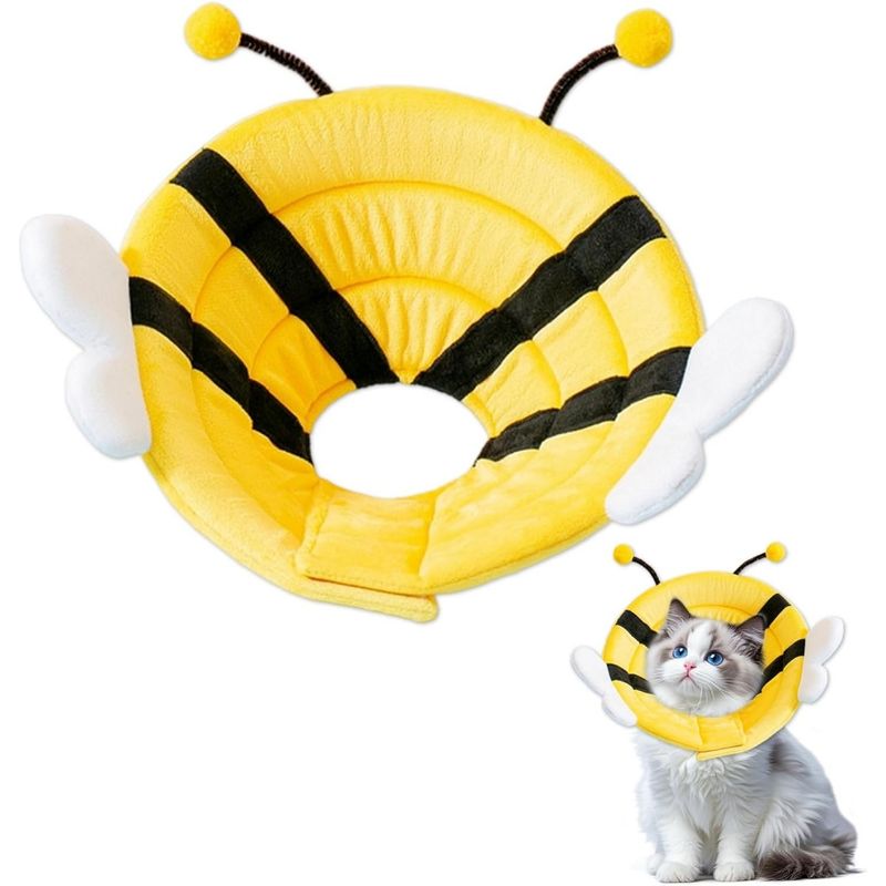 ZooVenture Biene Weiche Halsband Katze Hund S