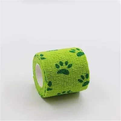 HausPets Lot de 4 Bandages Auto-adhésifs Animal Respirant Imperméable HausPets Lot de 4 Bandages Auto-adhésifs Animal Respirant Imperméable