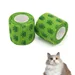 HausPets Lot de 4 Bandages Auto-adhésifs Animal Respirant Imperméable
