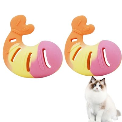 MCBOSON Jouet de grignotage pour chat 2 pcs