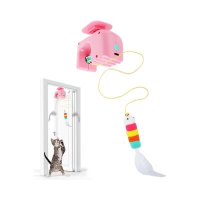 MCBOSON Jouet Souris Auto-Joueuse Fixation Porte