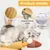 ZooVenture Jouet Chat Poisson Herbe à Chat - Coton Lin, 3 Couleurs