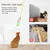 MCBOSON Jouet chat interactif suspendu bleu recharge USB