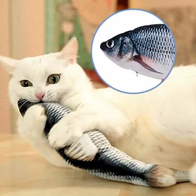 PetTribes Jouet Poisson Électrique Chat Rechargeable USB