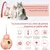 ZooVenture Jouet Distributeur Friandises Chat - ABS, Ressort