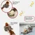Zoomtopia Jouet oiseau battant rechargeable pour chat velours avec à chat