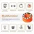 Zoomtopia Gamelle puzzle anti-glouton pour chat stimulation mentale