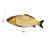 FurryFusion Jouet poisson en peluche avec catnip
