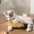 FurryFusion Jouet poisson en peluche avec catnip