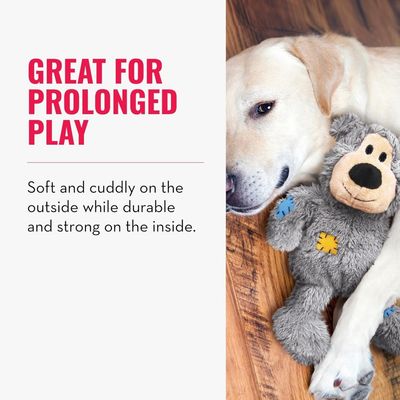 ZooVenture Perro oso de peluche - Cuerda, sonidos, mimos