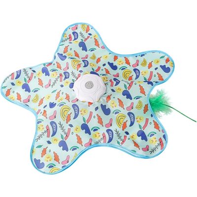 ZooVenture Jouet Automatique Chat Canard Bleu