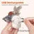 FurryFusion Jouet d'oiseau rechargeable pour chat