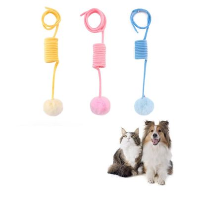 ZooVenture Jouet Interactif Chat Plume Sonnette
