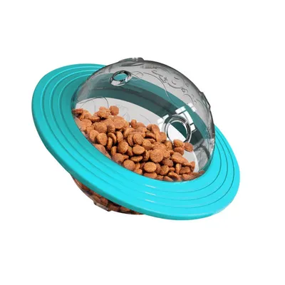 ZooVenture Boule Nourriture Chien UFO - Caoutchouc, Distributeur