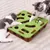 PetTribes Jouet Labyrinthe Interactif Vert Carré pour Chat