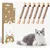 PetTribes Jouet à Mâcher Bâtonnets Naturels pour Chat (Lot de 6)