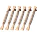 PetTribes Schlachtspielzeug Natürliche Chatbälle (Lot of 6)