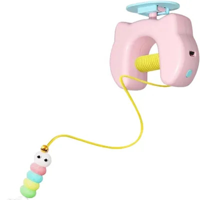 ZooVenture Jouet Chat Interactif - Suspente, ABS, Rechargeable