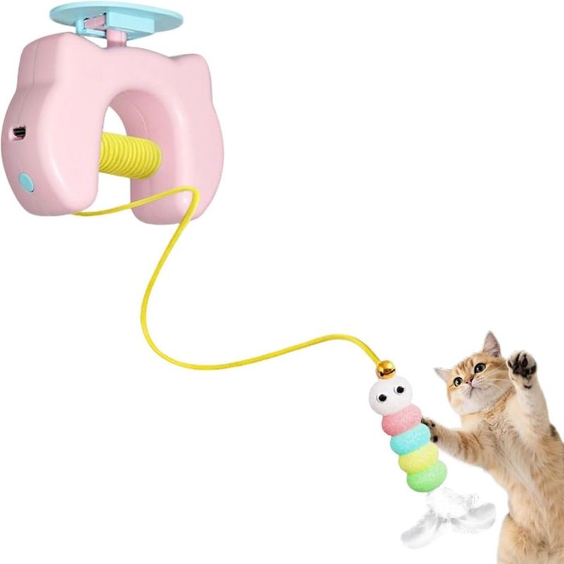 ZooVenture Katzen Spielzeug Wandmontage - ABS, USB Aufladung