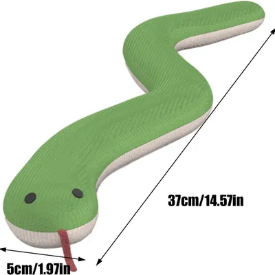 ZooVenture Peluche Serpent Chat - Corde, Portable, Interactif