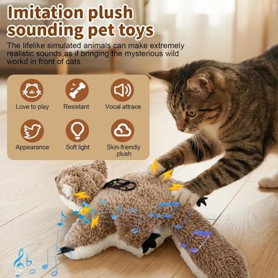 MCBOSON (Rechargeable Herbe à chat) Jouet Oiseau Volant