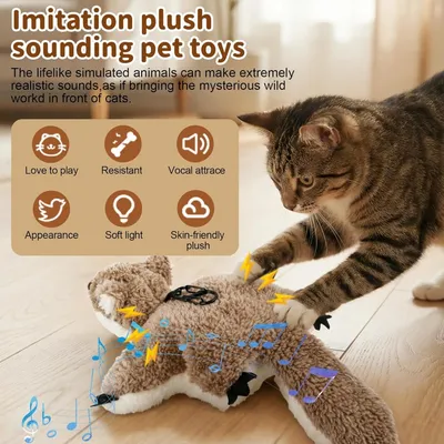 MCBOSON (Rechargeable Herbe à chat) Jouet Oiseau Volant