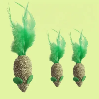 FurryFusion Jouet souris en catnip pour chat