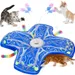 ZooVenture Katzen Spielzeug Dual - Schmetterling, Tausendfüßer