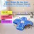 ZooVenture Jouet Chat Double - Papillon, Mille-Pattes, USB