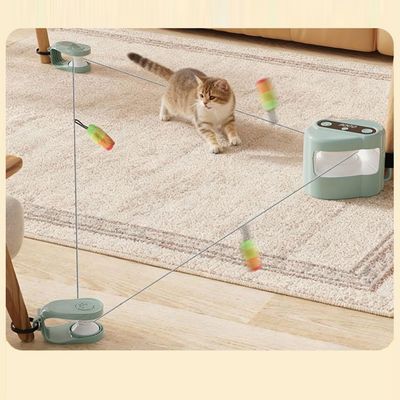 PetTribes Jouet pour Chat Tapis de Course Interactif