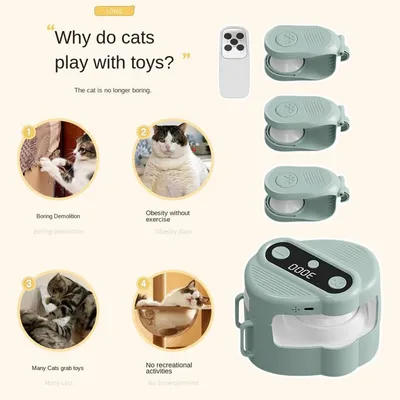 PetTribes Jouet pour Chat Tapis de Course Interactif