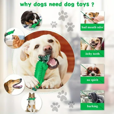 ZooVenture Jouet Mâcher Chien - Anti-Anxiété, Durable, Toutes Tailles