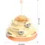Zoomtopia Jouet pour Chat 4 couches pour chat puzzle interactif jaune