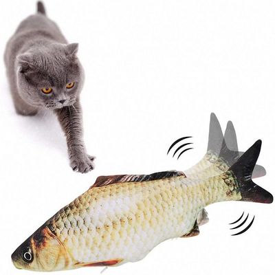 PetTribes Jouet Poisson Électrique Chat Rechargeable USB