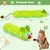 MCBOSON Lot de 2 (Herbe à chat) Jouets Chenille Peluche Douce